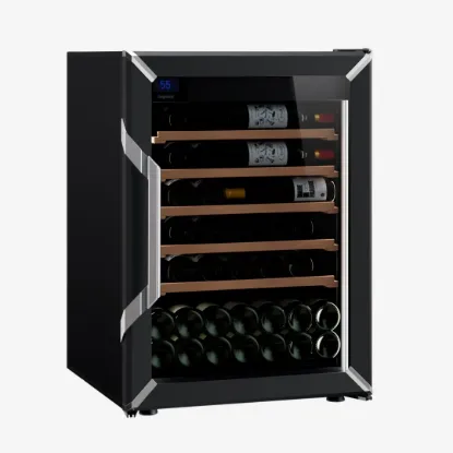 Picture of Goguette Small Single Zone Wine Fridge – Black | 50+ Bottle Capacity