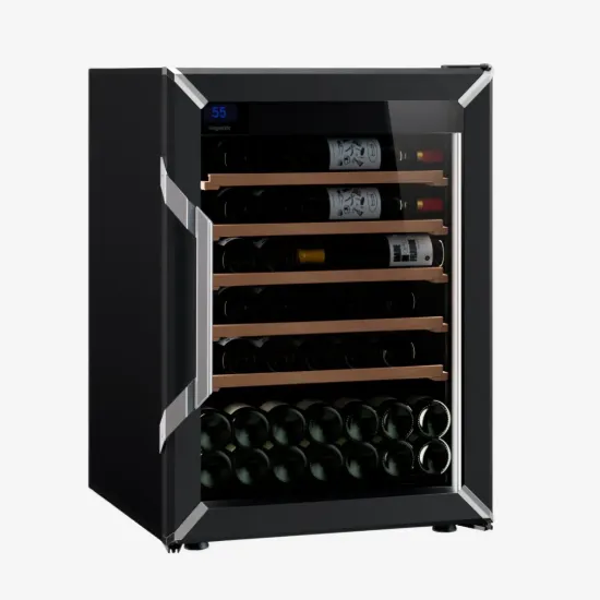 Picture of Goguette Small Single Zone Wine Fridge – Black | 50+ Bottle Capacity