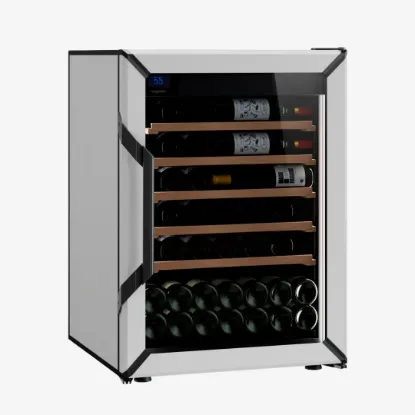 Picture of Goguette Small Single Zone Wine Fridge –White | 50+ Bottle Capacity