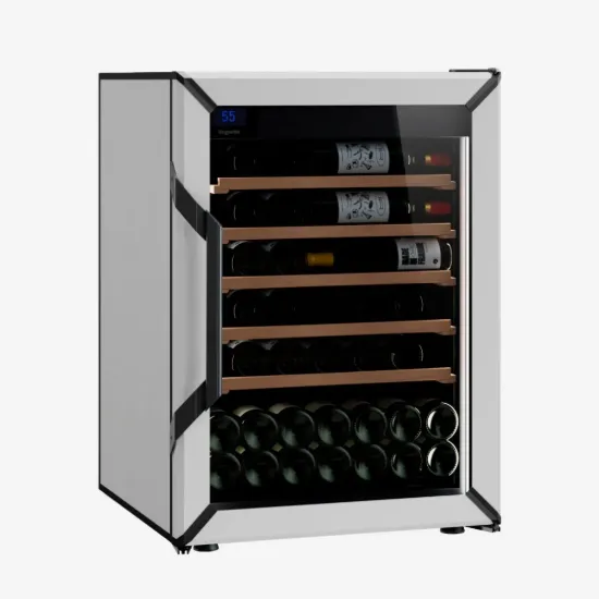 Picture of Goguette Small Single Zone Wine Fridge –White | 50+ Bottle Capacity