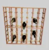 Picture of INDIVIDUAL 7 COLUMN (CHAMPAGNE/BURGUNDY)